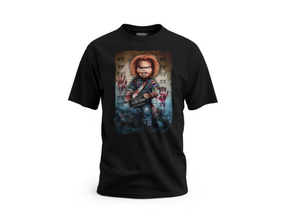 Chucky-Knife-negra-frontal impresion DTF