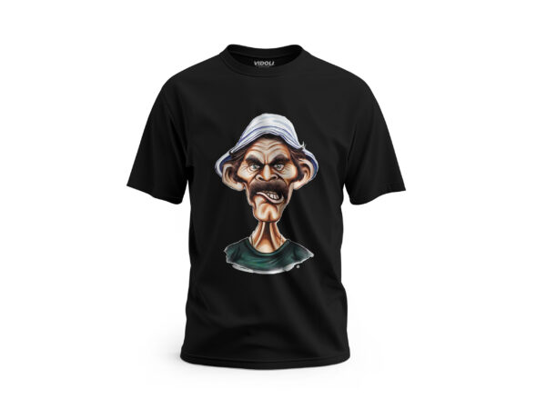 Don-ramon-negra-frontal impresion DTF