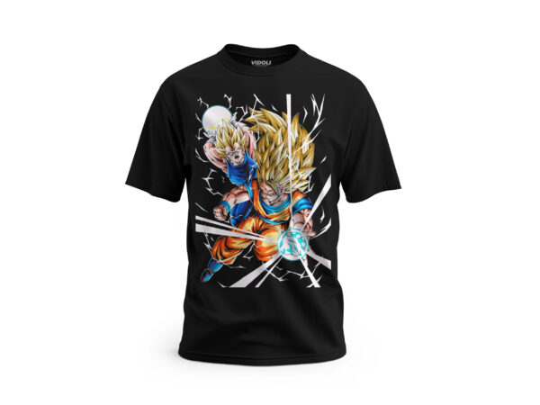 Dragon Ball Z Goku y Vegeta Semitonos
