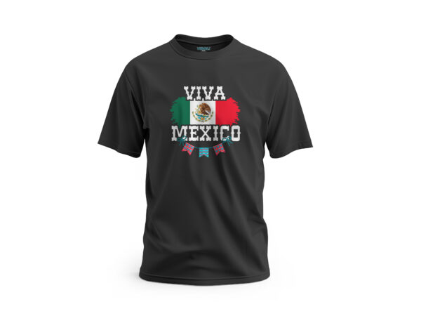 Playera-Viva-Mexico-bandera-y-banderines