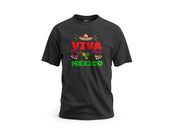 Playera-Viva-Mexico-maracas